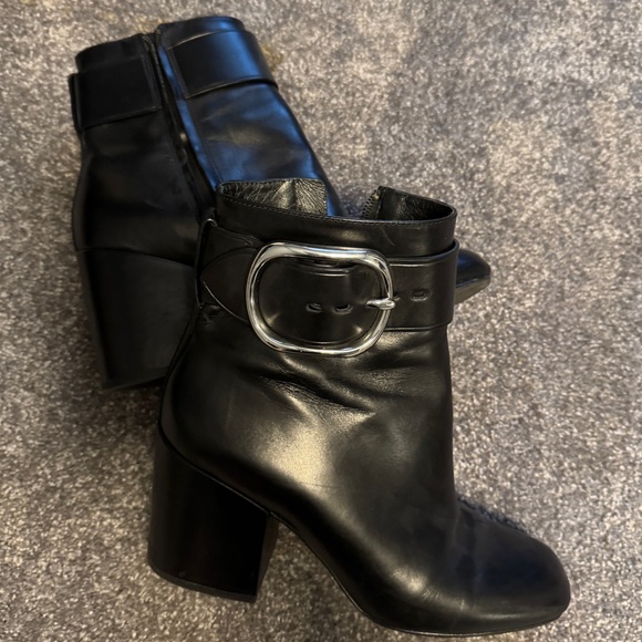 Alexander Wang Kenz Boot – black leather, women’s 39 - Picture 6 of 7